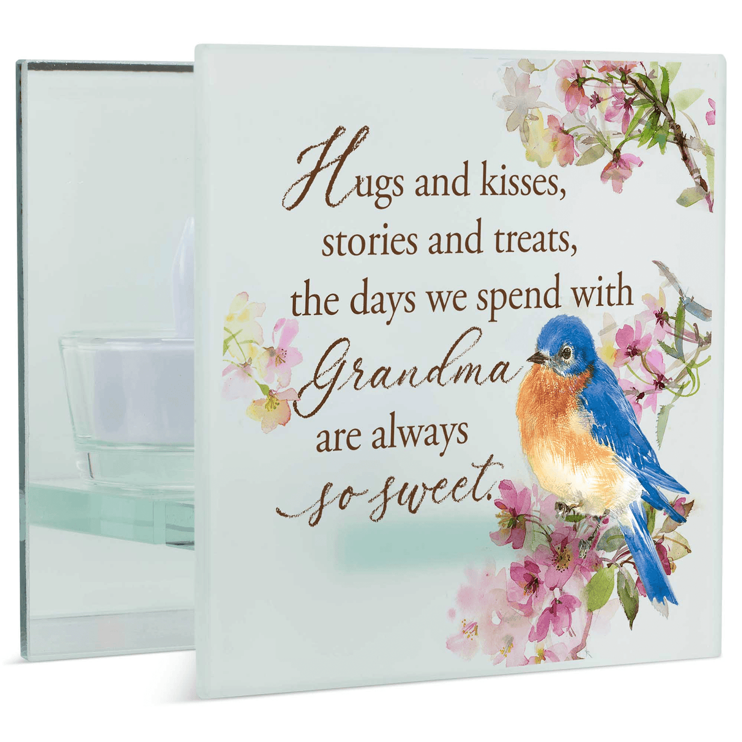 Tealight Holder With Inspirational Grandma Quote