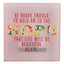 Blush Inspirational Tealight Holder - Be Brave Enough To Hold On To Hope