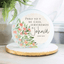 Elegant Tealight Holder With Inspiring Sentiment
