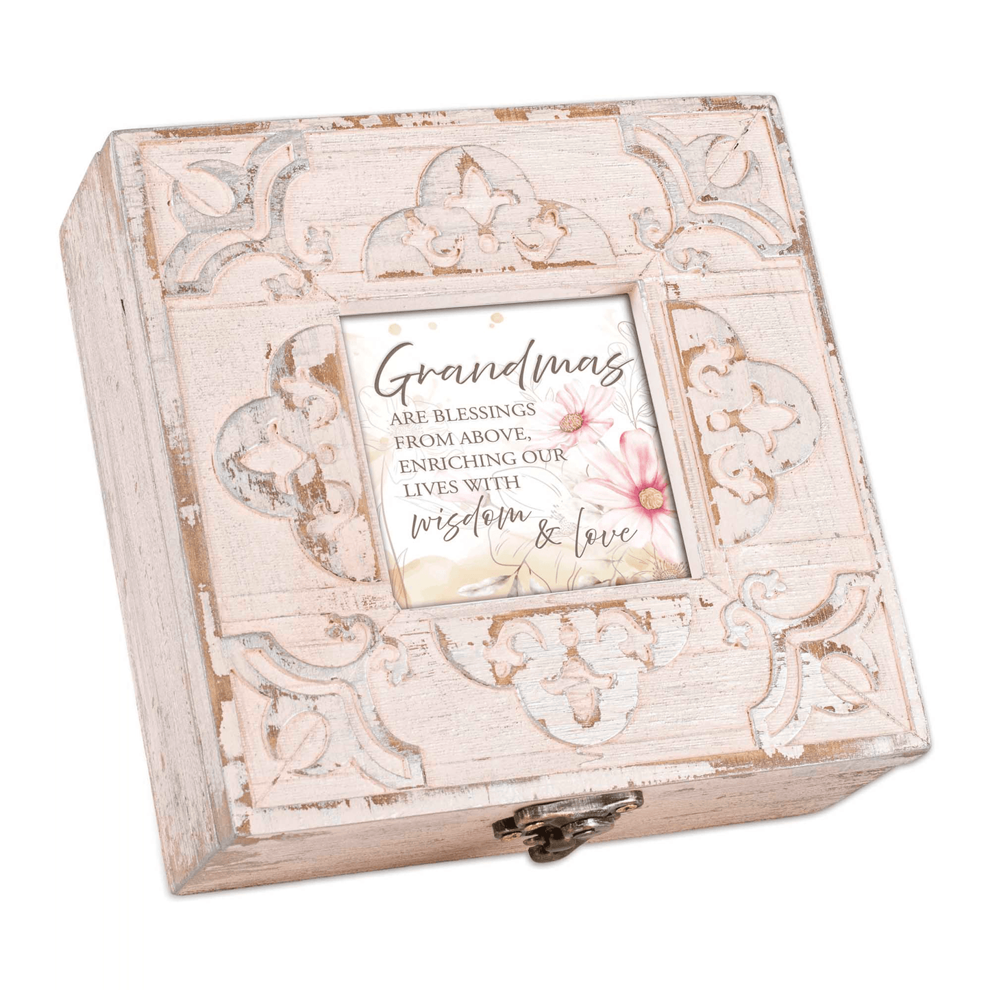 Grandma's Blessing Musical Keepsake Box With Photo Frame