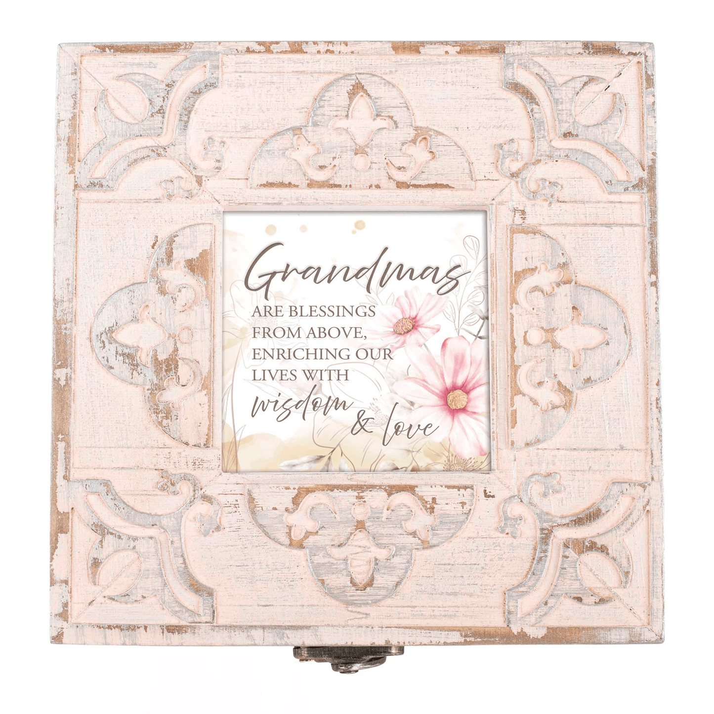 Grandma's Blessing Musical Keepsake Box With Photo Frame