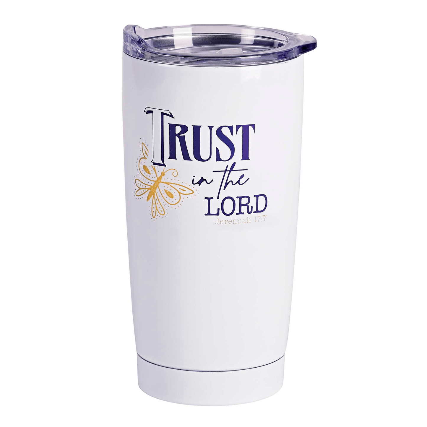 Trust In The Lord 20 Oz Stainless Steel Tumbler