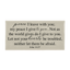 Peace I Leave Tabletop Tile - John 14:27