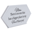 Heartfelt White Ceramic Tile For Mom