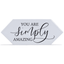 Simply Amazing White Ceramic Picket Tile With Easel