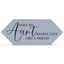Aunt's Love Grey Ceramic Picket Tile With Easel