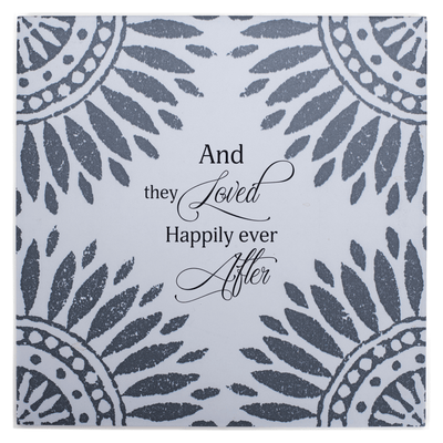 Happily Ever After Inspirational Ceramic Tile