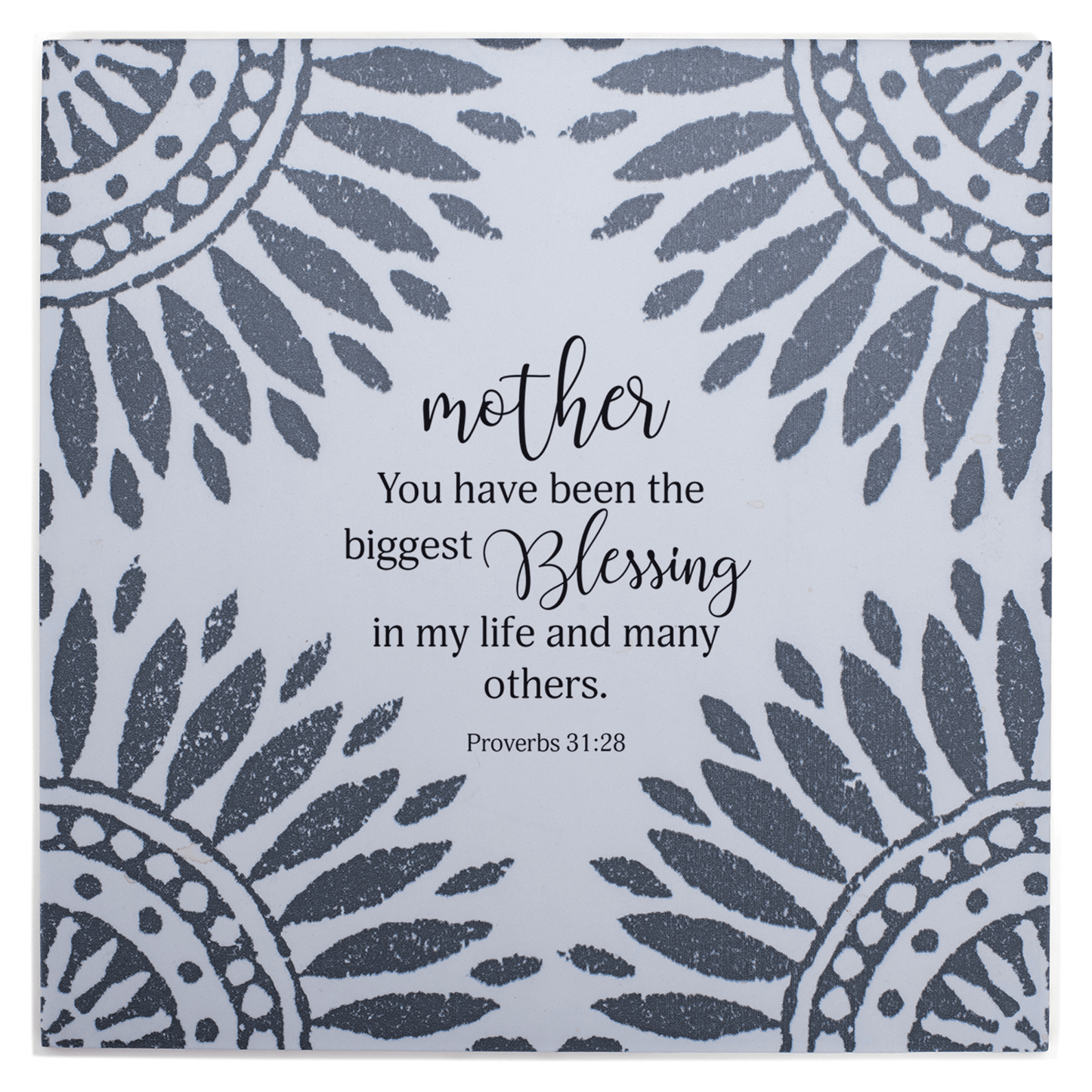 Ceramic Tile - Mother Proverbs 31:28 Blessing Decor