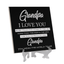 Grandpa, I Love You More Charcoal Gray Ceramic Wall Tile