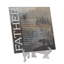 Charcoal Gray Ceramic Wall Tile - Father, You Show Your Love