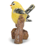 Sweet Yellow Prairie Warbler Love-Themed Tabletop Figurine
