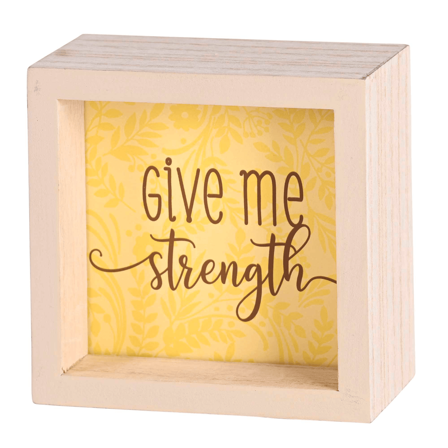 Tabletop Dual-Sided Art With Northern Parula Blue Bird Design