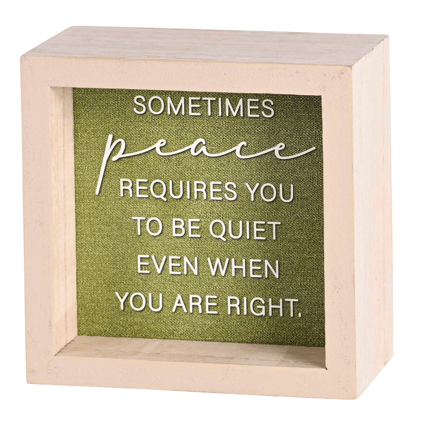 Two-Sided Tabletop Decor: The Lord Stood With Me