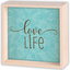 Inspirational Two-Sided Tabletop Decor: Let Love Guide Life