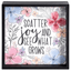 Reversible Wooden Tabletop Art - Consider The Wildflowers