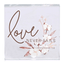 Timeless Love Never Fails Glass Plaque