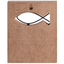 Wire Fish Plaque With Scripture: Follow Me And I Will Make You Fishers Of Men