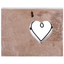 Elegant Tabletop Wire Heart Plaque With Inspirational Scripture