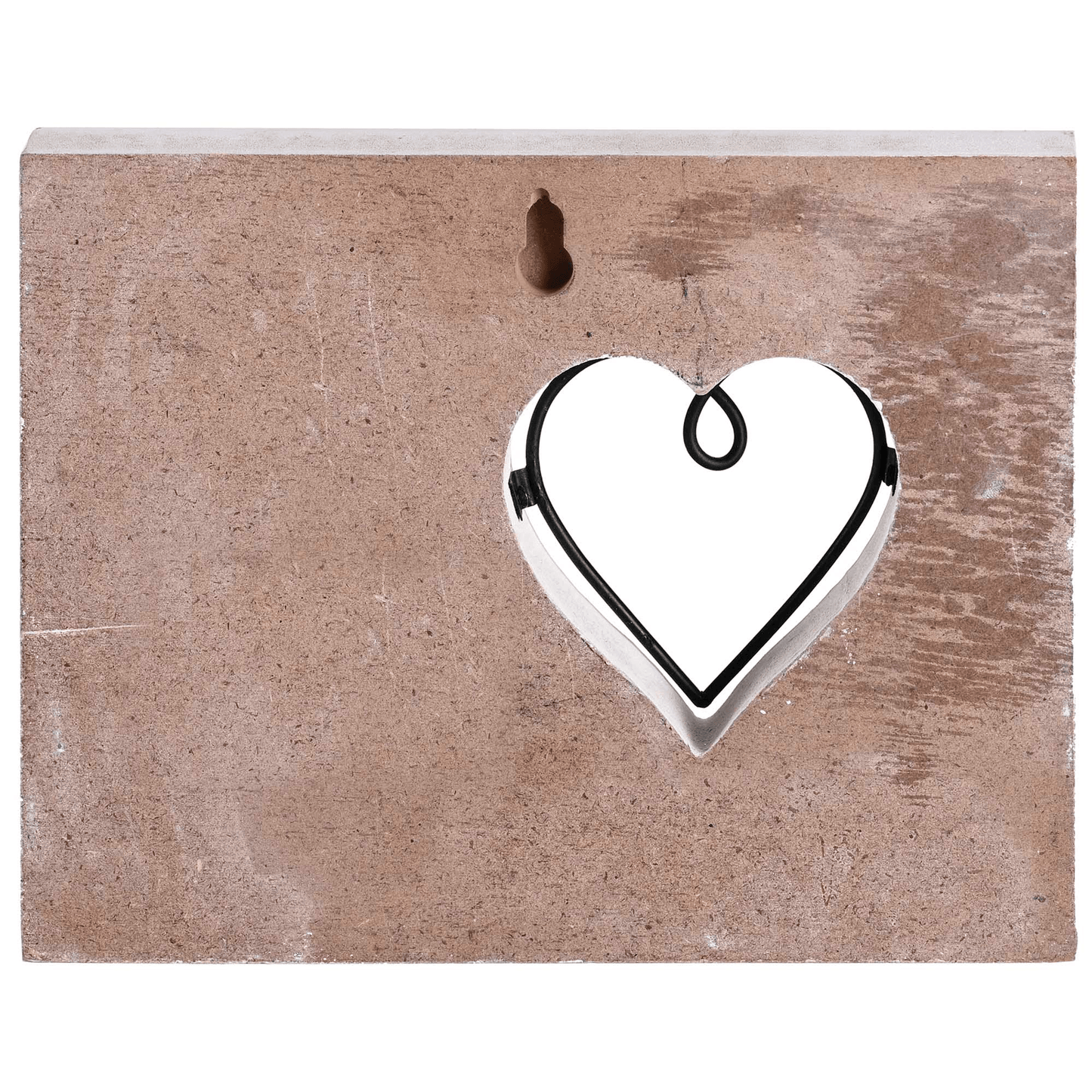 Love Is Kind Tabletop Wire Heart Plaque