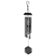 Elegant Iron Sail Wind Chime With Lords Prayer Engraving
