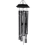 Elegant Iron Sail Wind Chime With Lords Prayer Engraving