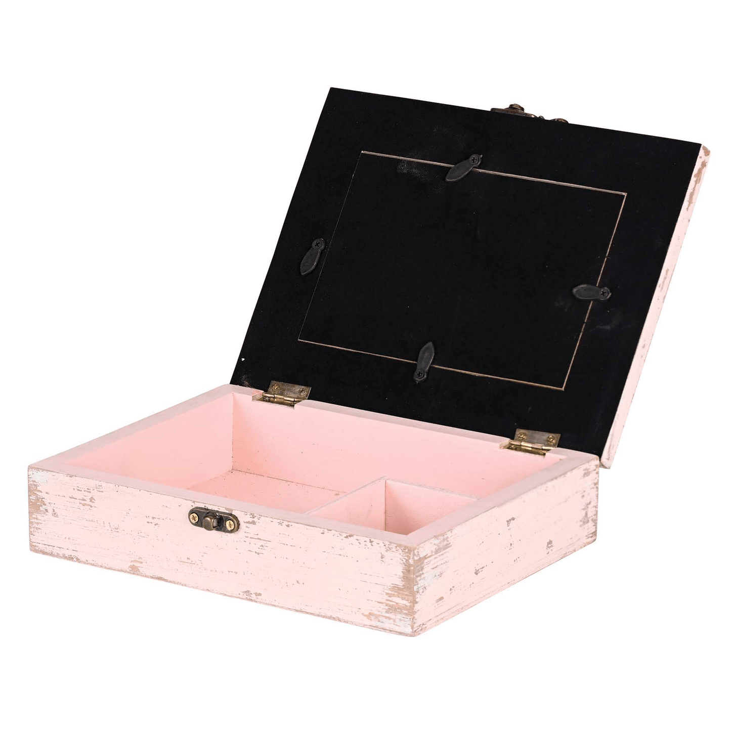 Musical Keepsake Box With Photo Frame - Wind Beneath My Wings