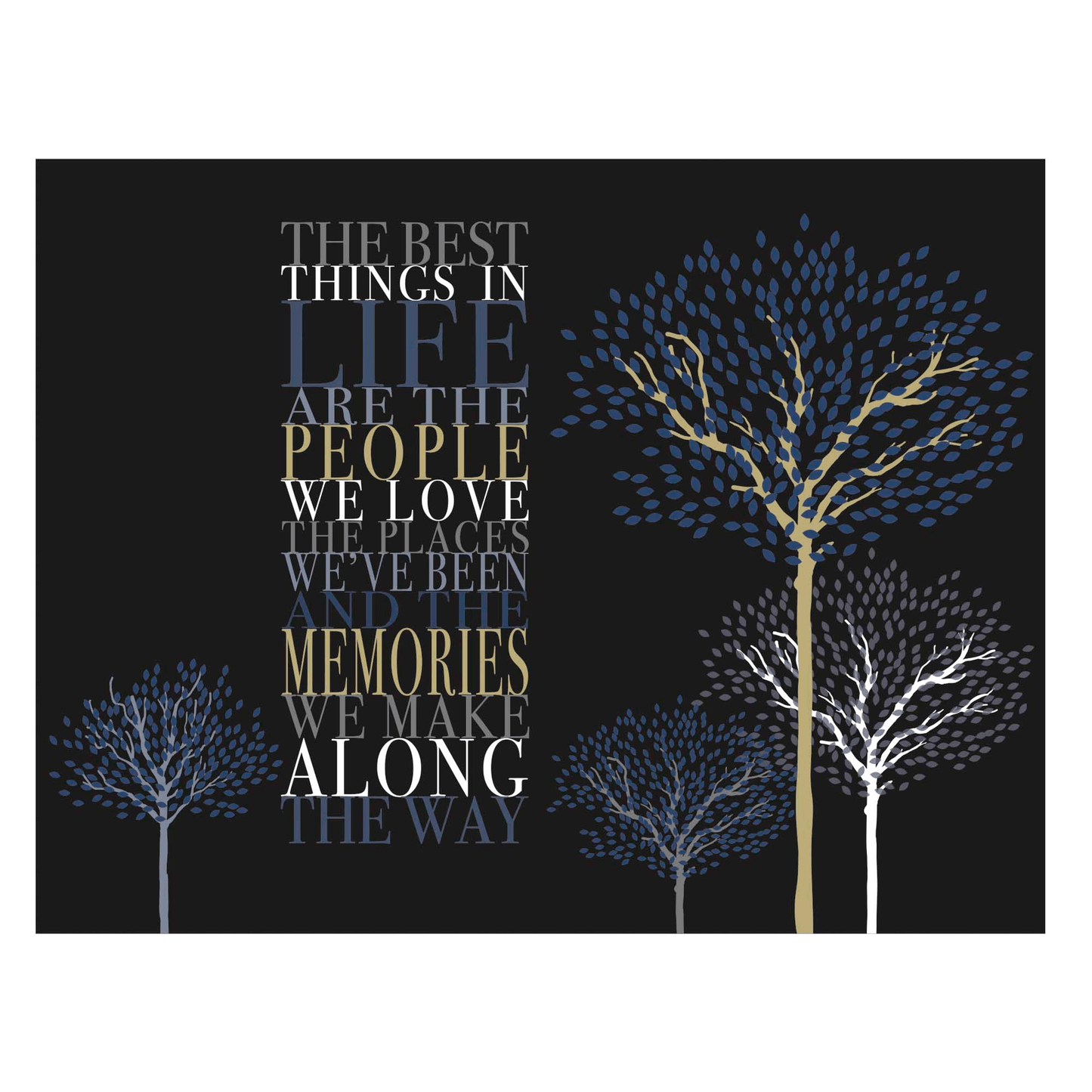 Elegant Memory Box With Floral Artwork And Sliding Lid