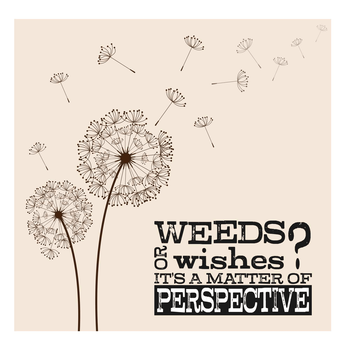 Weeds Or Wishes Memory Keepsake Box With Dandelion Artwork