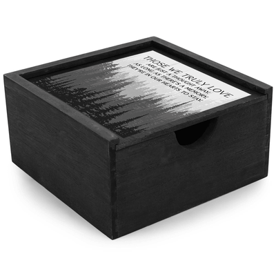 Memory Box - Those We Truly Love Keepsake With Forest Design