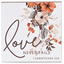 Elegant Keepsake Box - Love Never Fails - 4X4 Inches