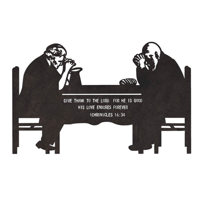 Grace & Gratitude Metal Wall Hanging