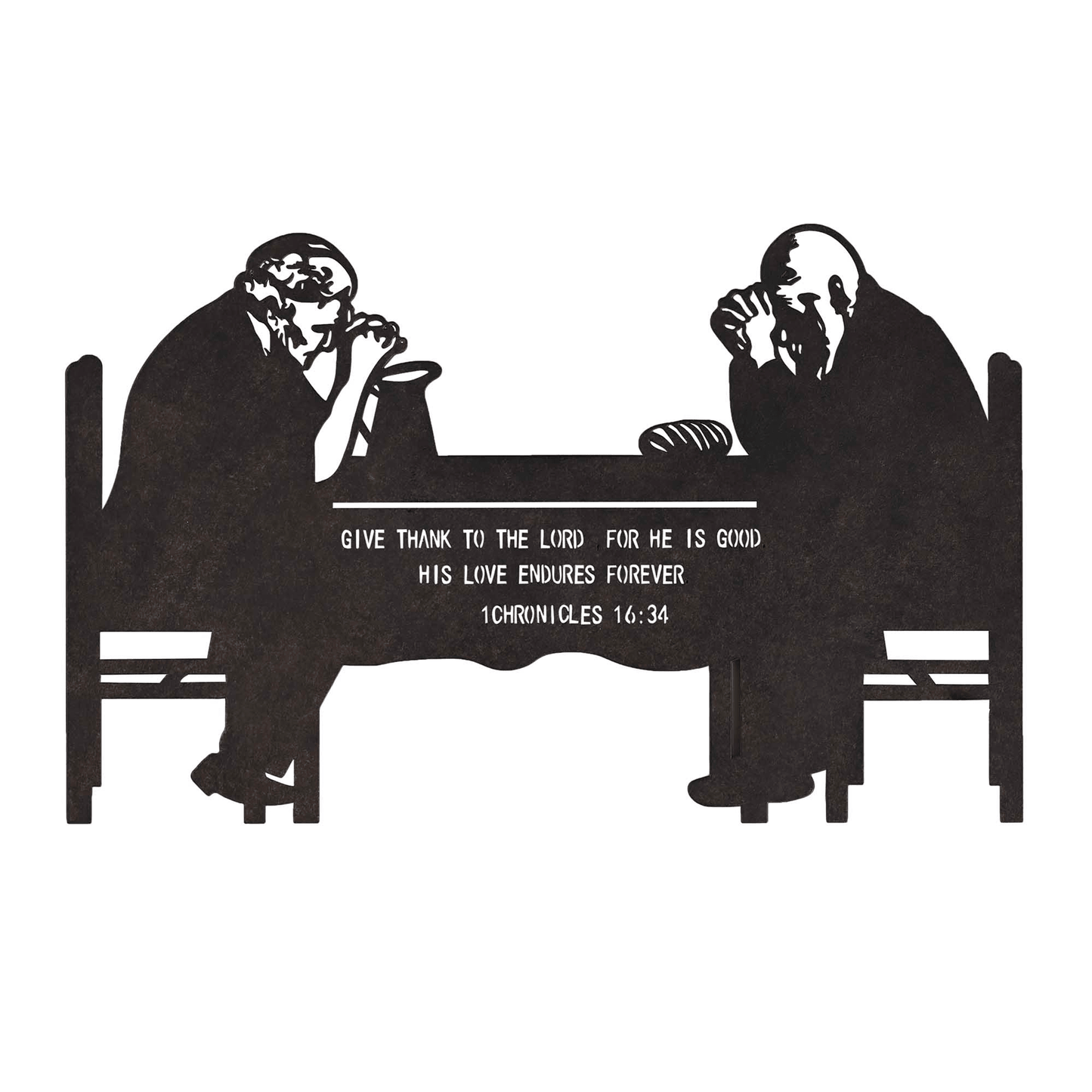 Grace & Gratitude Metal Wall Hanging