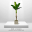 6' Real Touch Artificial Banana Plant