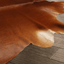Premium Handmade Dark Brown Cowhide Area Rug - 6X7 Feet