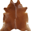 Premium Handmade Dark Brown Cowhide Area Rug - 6X7 Feet