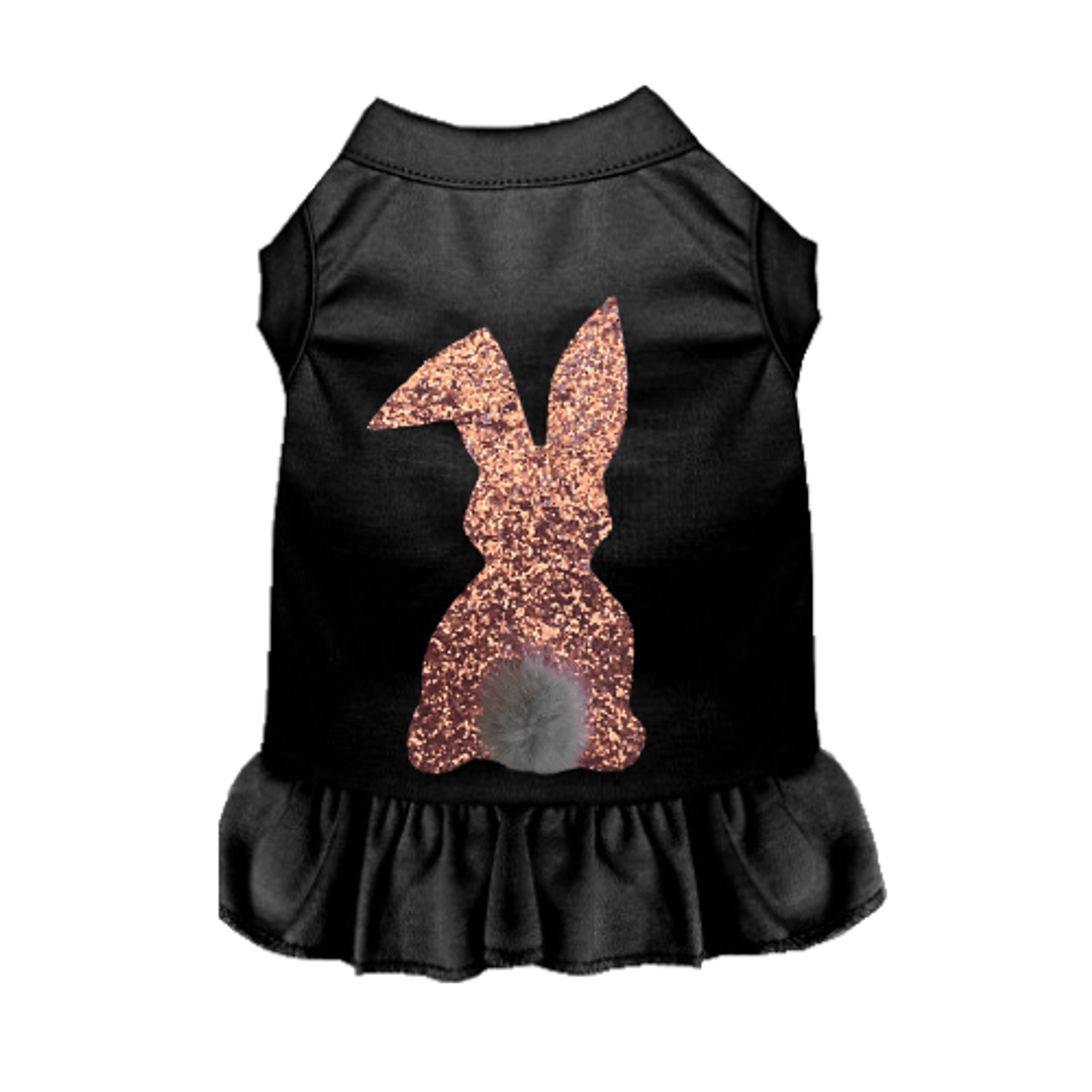 Delightful Sparkle Bunny with Luxurious Mink Pompom Tail for Easter