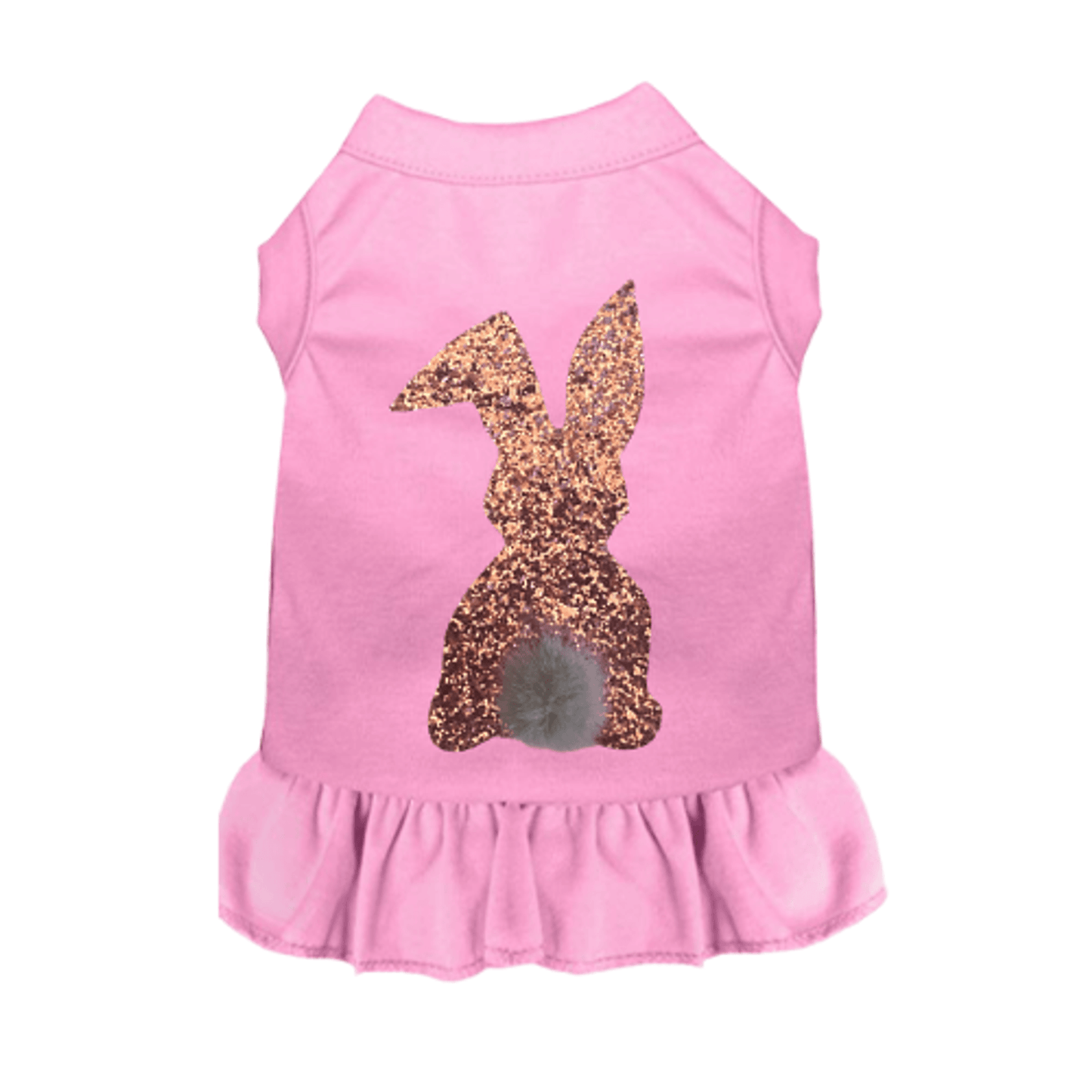 Delightful Sparkle Bunny with Luxurious Mink Pompom Tail for Easter
