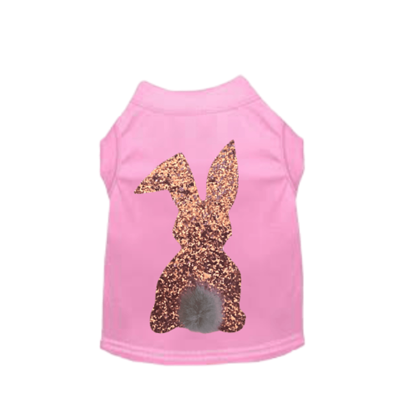 Delightful Sparkle Bunny with Luxurious Mink Pompom Tail for Easter