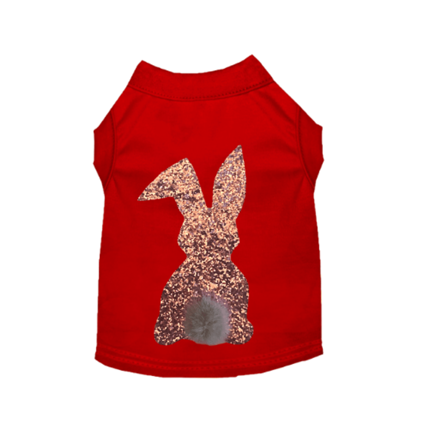Delightful Sparkle Bunny with Luxurious Mink Pompom Tail for Easter