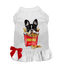 Ruffled Sleeveless Dog Shirt & Dress - Frenchie Fries Collection