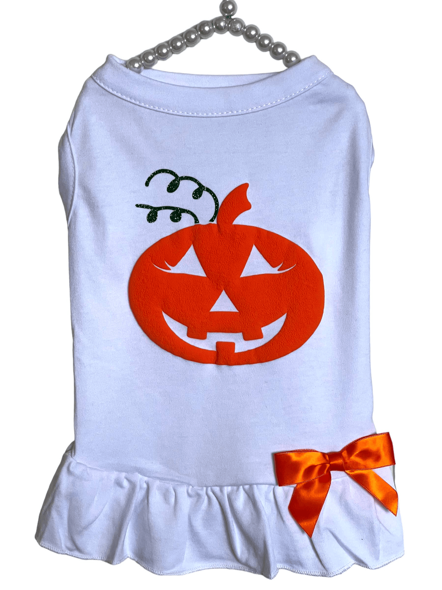 Puffed Pumpkin Pet Halloween Outfit