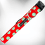 Elegant Red Polka Dot Dog Collar by Walk-e-Woo