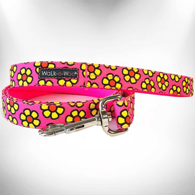 Vibrant Floral Dog Leads by Walk-e-Woo