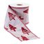 Wired Holiday Ribbon With Tree Design - 4" X 5 Yards