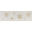 Wired Snowflake Holiday Ribbon - 4" X 5 Yds