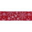 Wired Snowflake Holiday Ribbon - 4" X 5 Yards