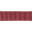 Wired Holiday Ribbon - 4" X 10 Yards Red And Gold Striped Design
