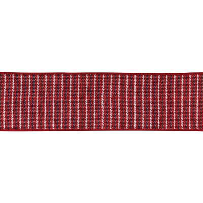 Wired Holiday Ribbon - 4" X 10 Yards Red And Gold Striped Design