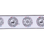 Wired Cotton Christmas Postal Ribbon - 4" X 5 Yards