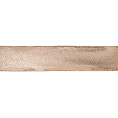 Wired Metallic Holiday Ribbon - 2.5" X 10 Yards